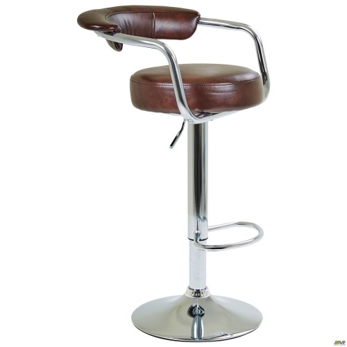 Markiz bar hoker chair, Madras dark brown