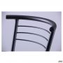 Markos hoker chair, black, Naples N-20