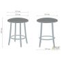 Stool Talli aluminum Naples №34