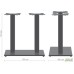 База для стола Афина чёрная (Н720 мм) 2 опоры 700×400 с регулируемыми ножками