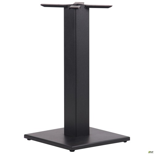 Afina black table base (H720 mm) 400×400 with adjustable feet