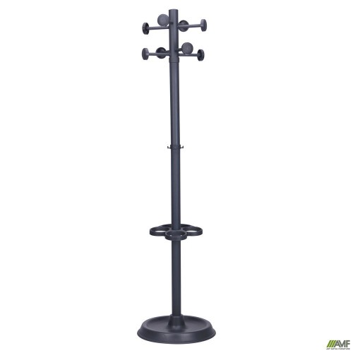 Rainbow coat rack, black