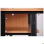 Student double desk with shelf, growth group 6 (1200x500x750mm), beech