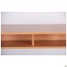Student double desk with shelf, growth group 6 (1200x500x750mm), beech