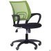 Web chair, black seat/light-green mesh back