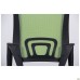 Web chair, black seat/light-green mesh back
