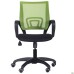 Web chair, black seat/light-green mesh back