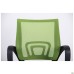 Web chair, black seat/light-green mesh back