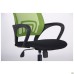 Web chair, black seat/light-green mesh back