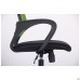 Web chair, black seat/light-green mesh back