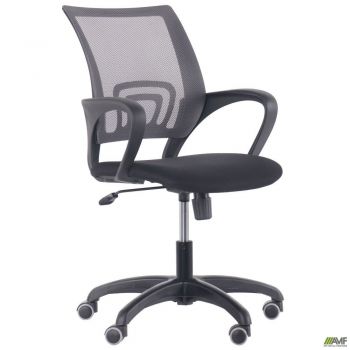 Web chair, black seat/grey mesh back