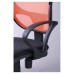 Bite/AMF-4 chair, black mesh seat / orange mesh back