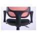Bite/AMF-4 chair, black mesh seat / orange mesh back