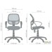 Bite/AMF-4 chair, black mesh seat / orange mesh back