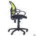 Bite/AMF-4 chair, black mesh seat / lime mesh back