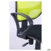 Bite/AMF-4 chair, black mesh seat / lime mesh back