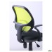 Bite/AMF-4 chair, black mesh seat / lime mesh back