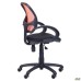 Bait/AMF-5 chair, black seat/orange mesh back