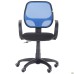 Bit/AMF-8 chair, black mesh seat / blue mesh back