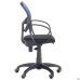 Bit/AMF-8 chair, black mesh seat / blue mesh back