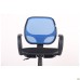 Bit/AMF-8 chair, black mesh seat / blue mesh back