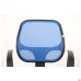Bit/AMF-8 chair, black mesh seat / blue mesh back