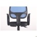 Bit/AMF-8 chair, black mesh seat / blue mesh back