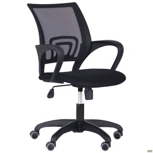 Web chair, black mesh