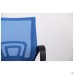 Web chair, black seat/blue mesh back