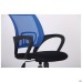 Web chair, black seat/blue mesh back