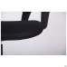 Web chair, black seat/blue mesh back