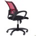 Web chair, black seat/red mesh back