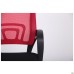 Web chair, black seat/red mesh back
