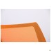 Web chair, black seat/orange mesh back