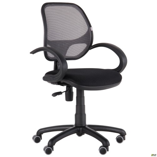 Bite/AMF-5 chair, black mesh seat / grey mesh back