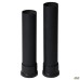 Double bed leg set, black