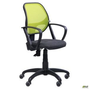 Bit/AMF-7 chair, A-2 seat/lime mesh back