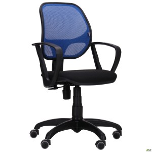 Bit/AMF-7 chair, A-1 seat/blue mesh back