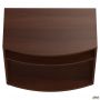 MG-417 TV stand (816x480x650mm), dark walnut