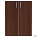 Panel door MG-702 (796x1054mm) dark walnut