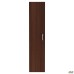 Panel door MG-711 (398x1758mm) dark walnut