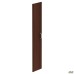 Panel door MG-711 (398x1758mm) dark walnut