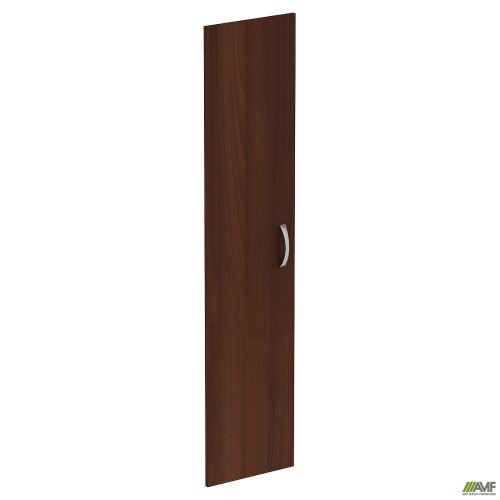 Panel door MG-711 (398x1758mm) dark walnut