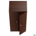 MG-902 wardrobe (806x580x1844mm), dark walnut