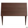MG-101 writing desk (1000x600x750mm), dark walnut