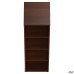 Furniture section MG-612 (406x420x1492mm) dark walnut