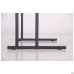 Auditorium single desk without shelf, growth group 6 (700x500x760mm), beech