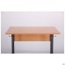 Auditorium single desk without shelf, growth group 6 (700x500x760mm), beech