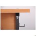 Auditorium single desk without shelf, growth group 6 (700x500x760mm), beech