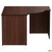 MG-201 desk (1200x1200x750mm), dark walnut